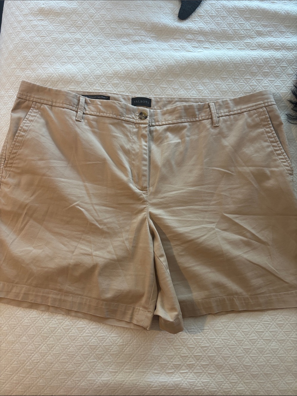 Talbots Tan Cotton Shorts
